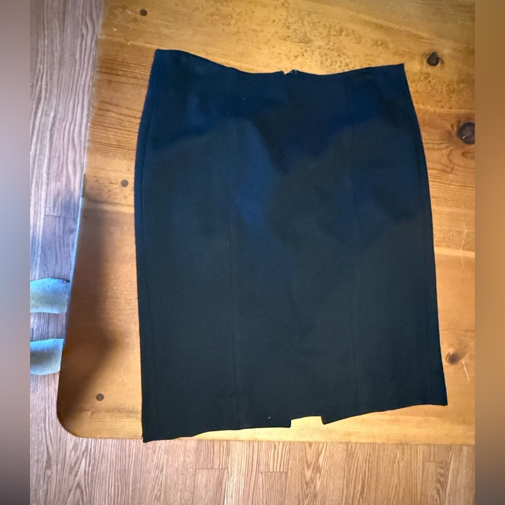 White House Black Market Black Knee Length Skirt-4